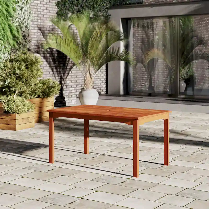 Amazonia Bombay Ensemble de salle à manger extérieur 5 pièces en bois – 5 pièces