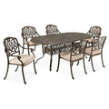 Ensemble de salle à manger d'extérieur Capri 7 pièces par homestyles