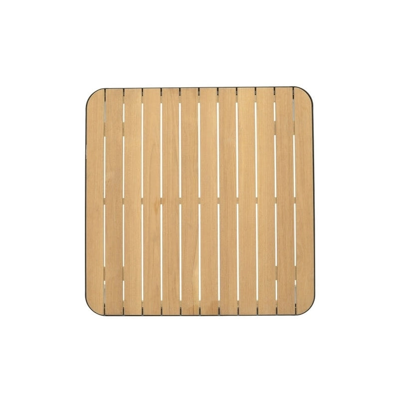 Ensemble de patio 3 pièces en teck et aluminium FSC Amazonia Portalew
