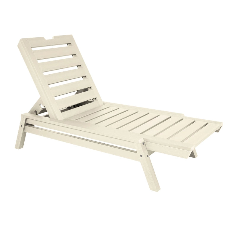 Chaise longue commerciale empilable HIGHWOOD Crestone