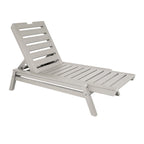 Chaise longue commerciale empilable HIGHWOOD Crestone