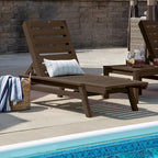 Chaise longue commerciale empilable HIGHWOOD Crestone