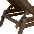 Chaise longue commerciale empilable HIGHWOOD Crestone