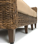 Canapé Cayman Sunbrella, marron héritage