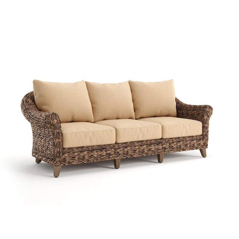 Canapé Cayman Sunbrella, marron héritage