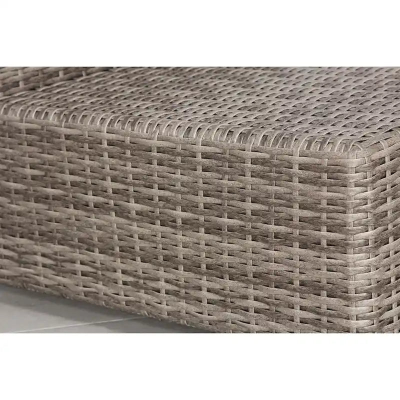 Ensemble de canapé d'angle 11 pièces avec coussins