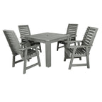 Ensemble de salle à manger d'extérieur 5 pièces Weatherly - Table de 42 x 42 po, hauteur standard
