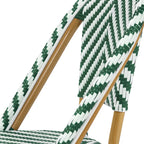 Chaises de patio en osier à chevrons Irene French (ensemble de 4) par Furniture of America - Lot de 4