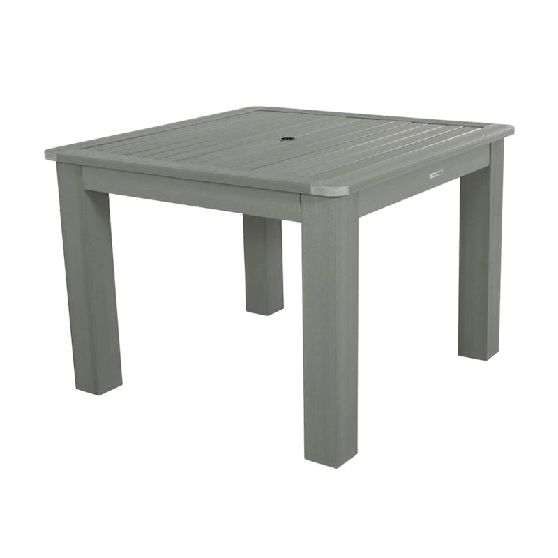 Table de salle à manger extérieure carrée HIGHWOOD 42x42