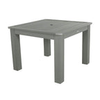 Table de salle à manger extérieure carrée HIGHWOOD 42x42