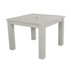 Table de salle à manger extérieure carrée HIGHWOOD 42x42