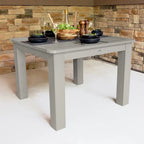 Table de salle à manger extérieure carrée HIGHWOOD 42x42