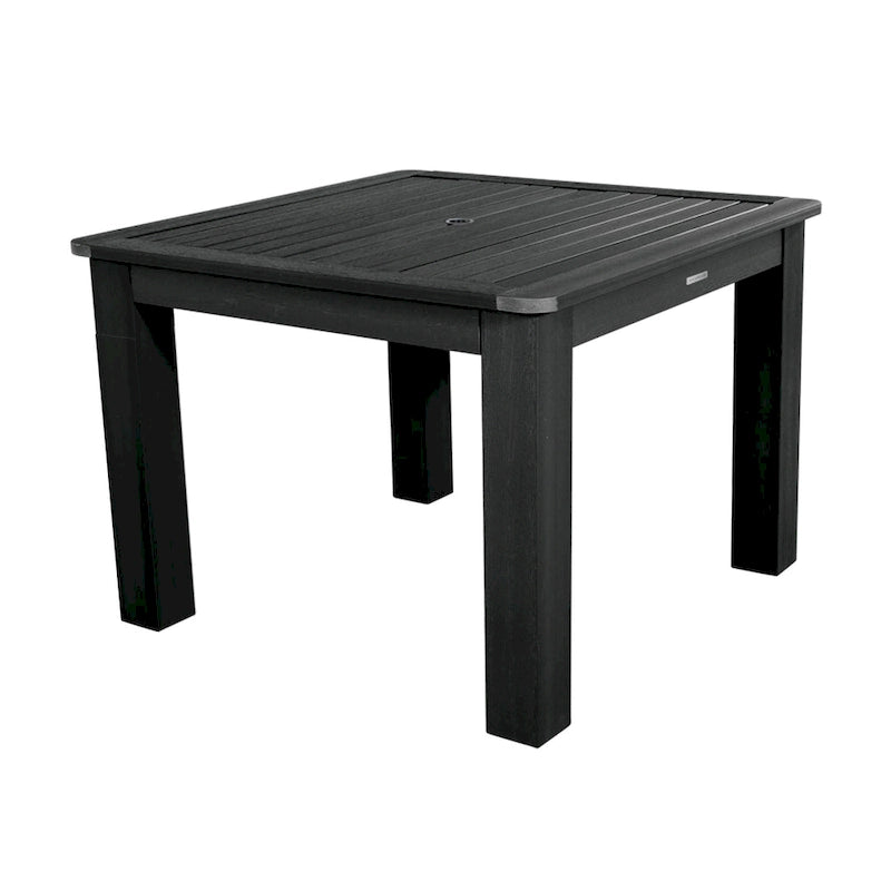Table de salle à manger extérieure carrée HIGHWOOD 42x42
