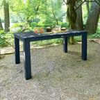 Table de salle à manger d'extérieur rectangulaire hauteur comptoir HIGHWOOD 42 x 72