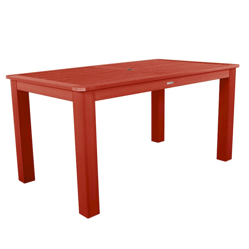 Table de salle à manger d'extérieur rectangulaire hauteur comptoir HIGHWOOD 42 x 72