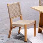 Ensemble de salle à manger d'extérieur Cambridge Casual Nassau en teck, 7 pièces