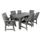 Ensemble de salle à manger d'extérieur 7 pièces HIGHWOOD PROFESSIONAL 42x72