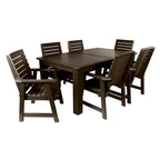 Ensemble de salle à manger d'extérieur 7 pièces HIGHWOOD PROFESSIONAL 42x72