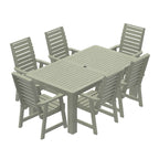 Ensemble de salle à manger d'extérieur 7 pièces HIGHWOOD PROFESSIONAL 42x72