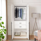 Armoire autoportante penderie