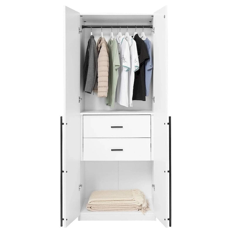 Armoire autoportante penderie
