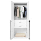 Armoire autoportante penderie
