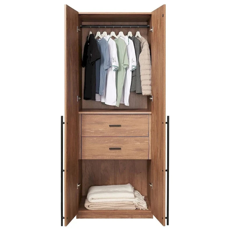 Armoire autoportante penderie