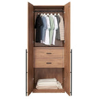 Armoire autoportante penderie