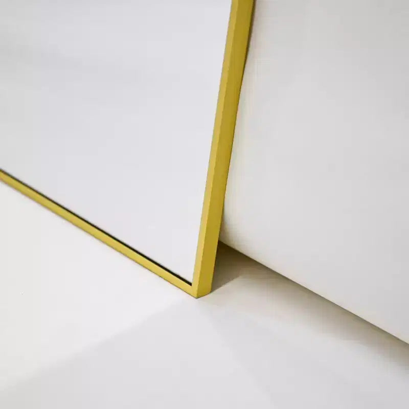 HOMLUX 64x21/58x18 Miroir rectangulaire sur pied, grand miroir de salle de bain