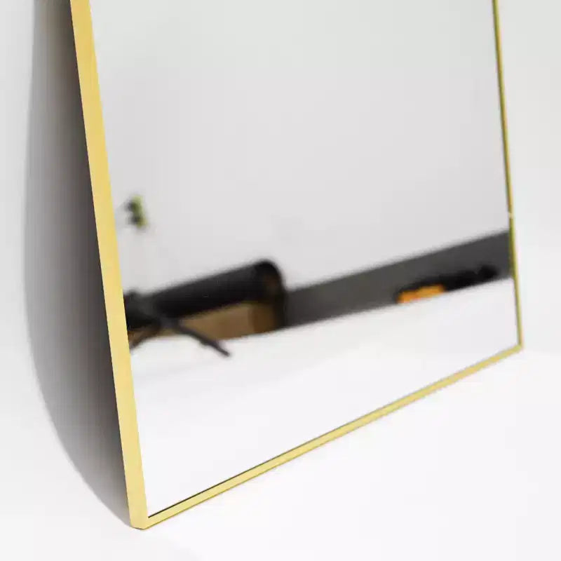 HOMLUX 64x21/58x18 Miroir rectangulaire sur pied, grand miroir de salle de bain