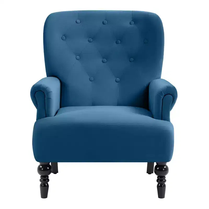 Fauteuil à oreilles large Hyleory 31'' en velours