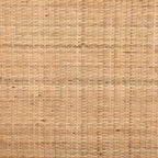 bali & pari Dalinda Chariot de cuisine à 2 étages en rotin bicolore bohème moderne noir et marron naturel