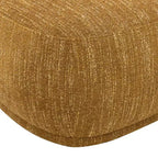 Pouf de cocktail triangulaire arrondi Pebble de 112 cm Jennifer Taylor Home