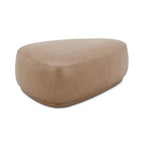 Pouf de cocktail triangulaire arrondi Pebble de 112 cm Jennifer Taylor Home