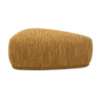 Pouf de cocktail triangulaire arrondi Pebble de 112 cm Jennifer Taylor Home