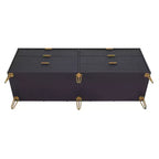 Ensemble 3 pièces Manhattan Comfort Dumbo comprenant une commode à 5 tiroirs, une commode à 6 tiroirs et une table de chevet