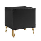 Ensemble 3 pièces Manhattan Comfort Dumbo comprenant une commode à 5 tiroirs, une commode à 6 tiroirs et une table de chevet