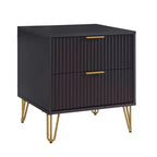 Ensemble 3 pièces Manhattan Comfort Dumbo comprenant une commode à 5 tiroirs, une commode à 6 tiroirs et une table de chevet