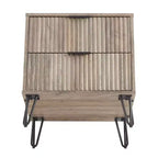 Ensemble 3 pièces Manhattan Comfort Dumbo comprenant une commode à 5 tiroirs, une commode à 6 tiroirs et une table de chevet