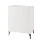 Ensemble 3 pièces Manhattan Comfort Dumbo comprenant une commode à 5 tiroirs, une commode à 6 tiroirs et une table de chevet
