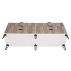 Ensemble 3 pièces Manhattan Comfort Dumbo comprenant une commode à 5 tiroirs, une commode à 6 tiroirs et une table de chevet