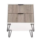 Ensemble 3 pièces Manhattan Comfort Dumbo comprenant une commode à 5 tiroirs, une commode à 6 tiroirs et une table de chevet