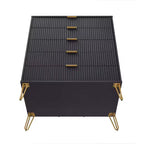 Ensemble 3 pièces Manhattan Comfort Dumbo comprenant une commode à 5 tiroirs, une commode à 6 tiroirs et une table de chevet