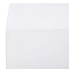 Table basse Ezro en faux béton - Blanc - Safavieh
