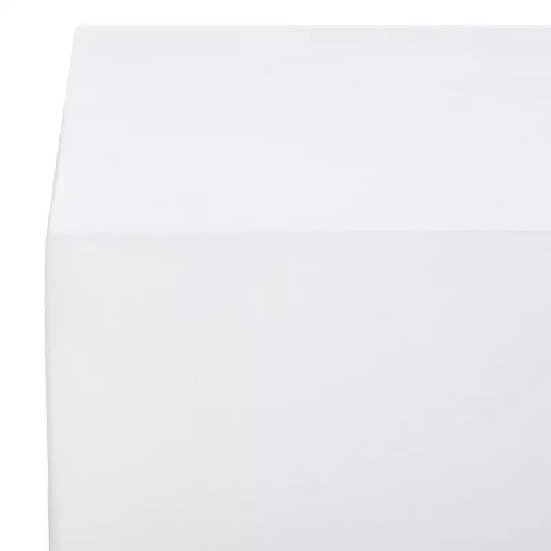 Table basse Ezro en faux béton - Blanc - Safavieh