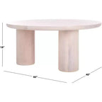 Table basse ronde Mork à 3 pieds - COF6604 - Safavieh