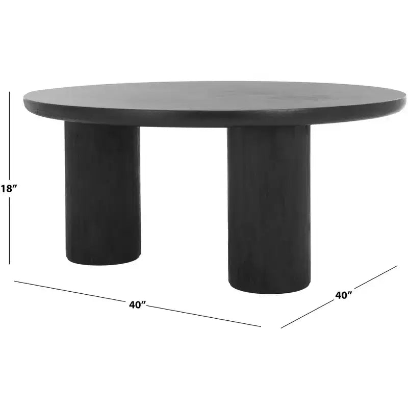 Table basse ronde Mork à 3 pieds - COF6604 - Safavieh