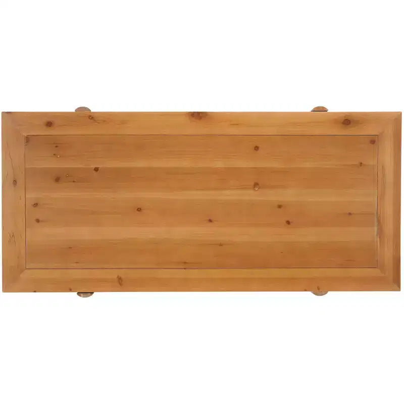 Table basse rectangulaire Truman - COF9700A - Marron - Safavieh