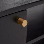 Meuble TV 2 étagères Errington - MED9000 - Noir/Naturel - Safavieh