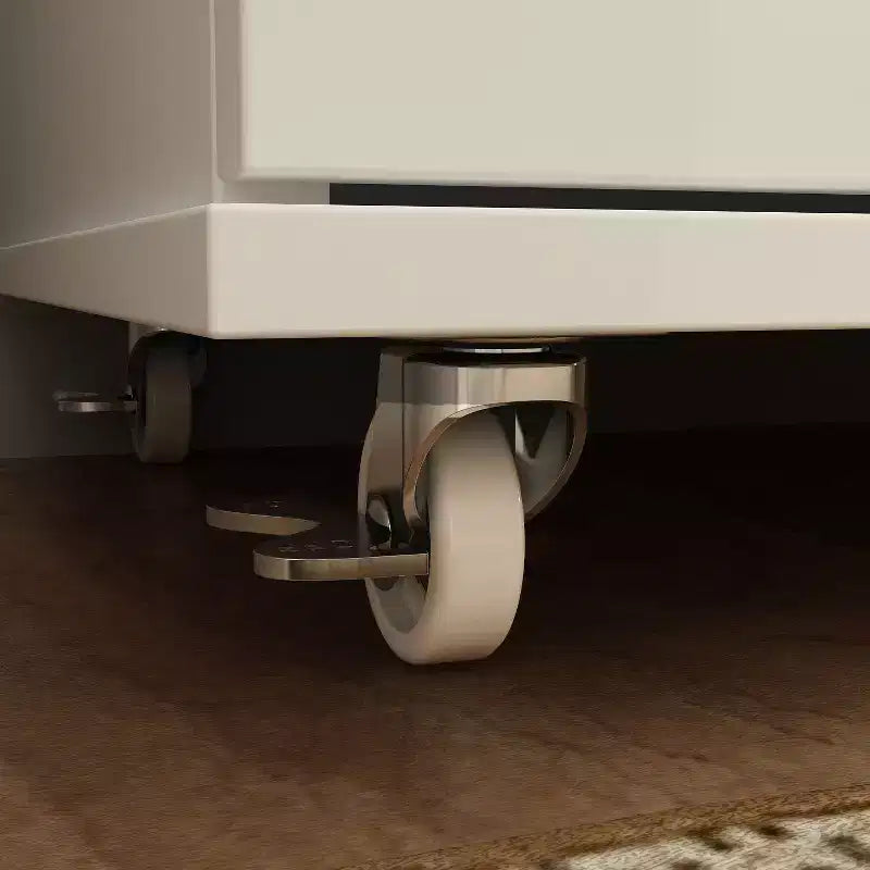 Meuble à chaussures haut de Famapy à 2 portes avec 8 étagères